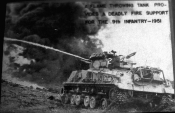 9th inf regt tank korea1951